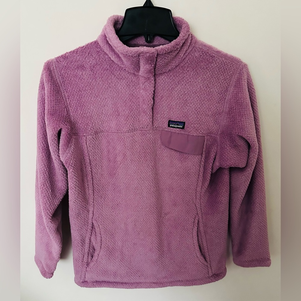 Patagonia Girls’ Re-Tool Snap-T Pullover. Size XL (14)